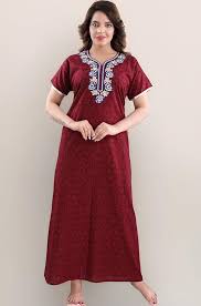 Embroidered Night Wear